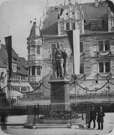 Estatua del Príncipe Consorte en Coburg de English Photographer